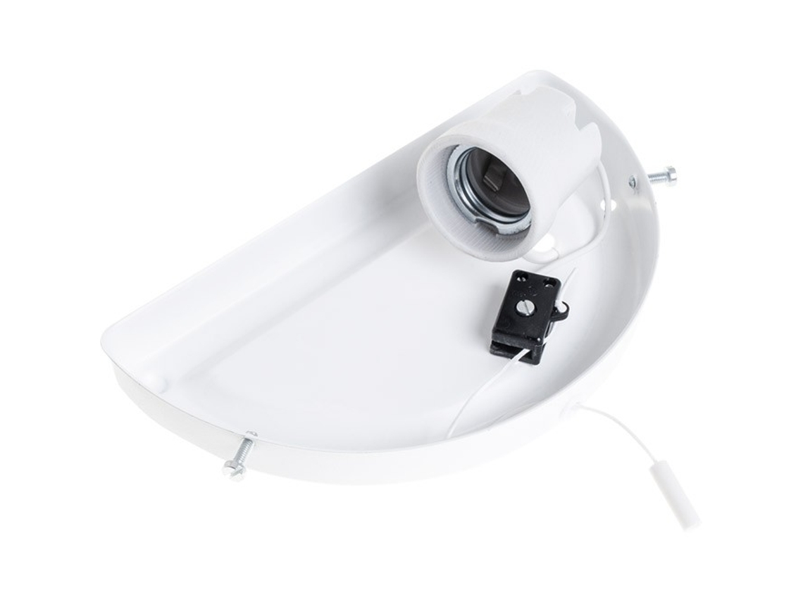 Base para Aplique Herner 1Xe27 C.18 6Xl.7Xalt.10 5Cm Blanco FERRIMEX