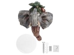 Gancho De Pared De Resina Con Forma De Animal Retro - Único Para Sombreros, Abrigos, Llaves Y Decoración.