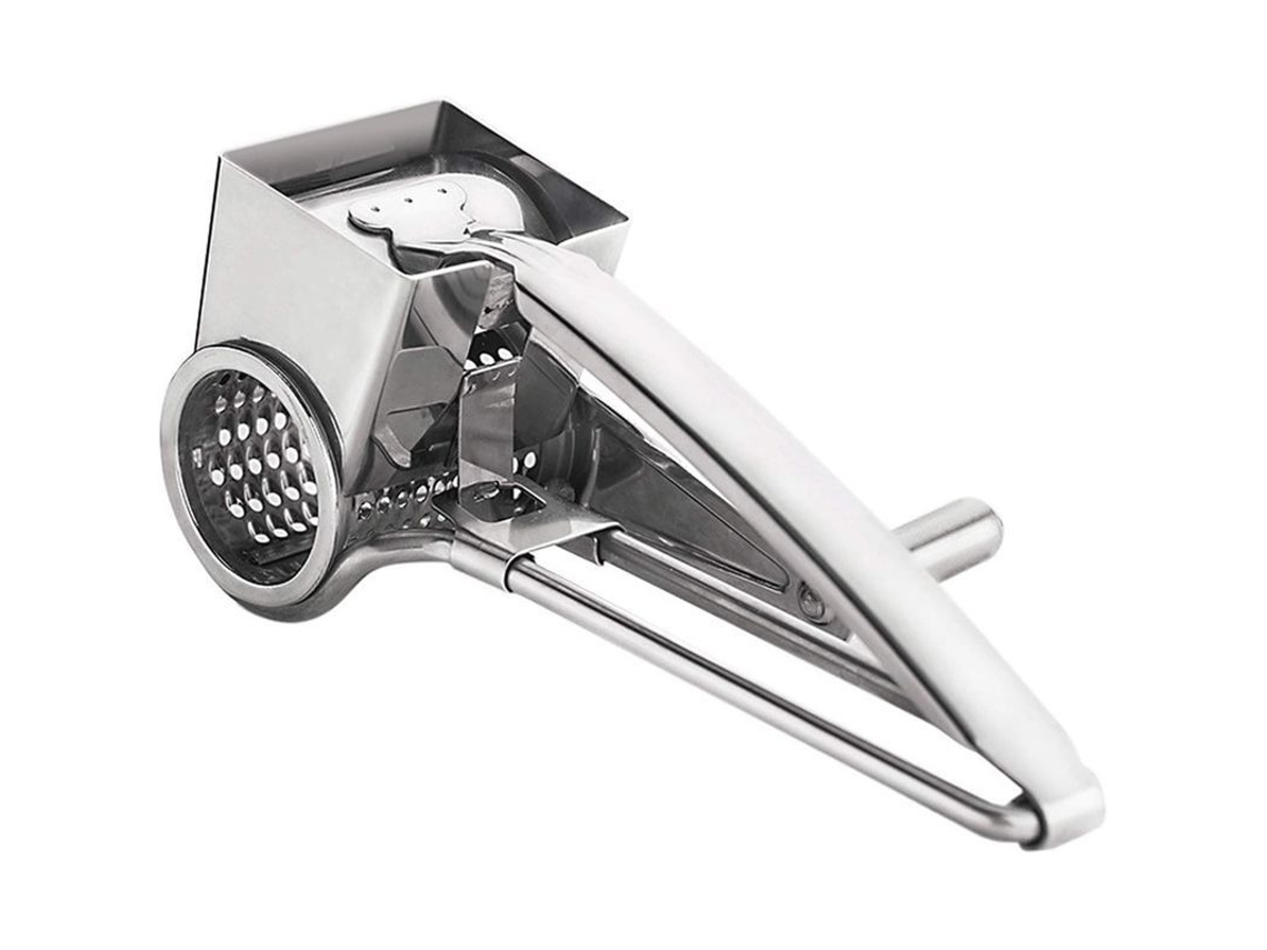Rallador De Queso Rotatorio De Acero Inoxidable Manual Ultraafilado Para Rallar Y Triturar