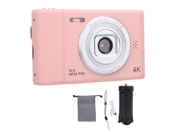 Cámara Digital 4k 50mp, Zoom 8x, Pantalla 2.4", Estabilización De Imagen, Micrófono Integrado, Cámara Compacta 32gb Para Fotografía Y Vídeo