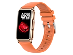 Smartwatch YDCY H80 1.47'' Multi-Sport Mode Fitness Bracelet IP67 Impermeable Health Watch con Monitor de Sueño Dorado / Laranja