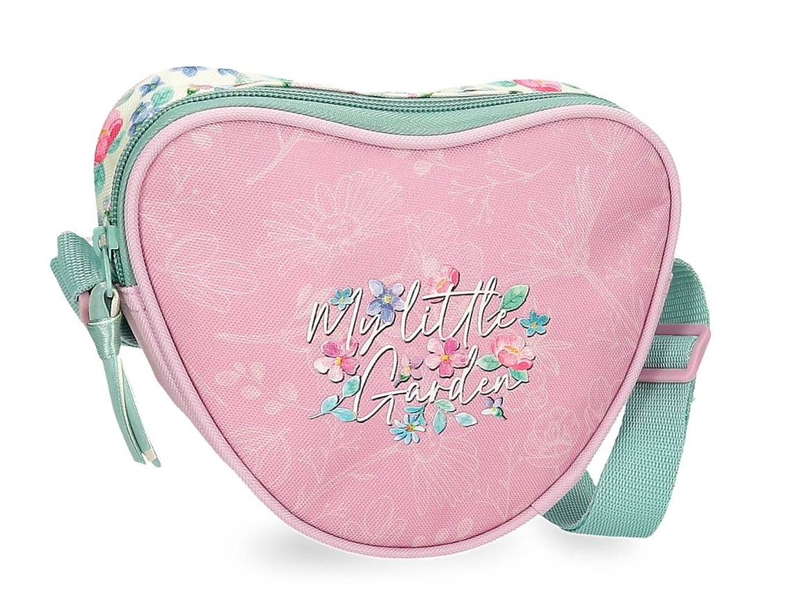 Movom Bolso Bandolera My Litle Garden Poliéster Malva