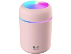 Difusor De Aromas De 300 Ml Con Luz Ambiental Y Luz Nocturna - Rosa