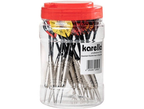 Dardos de acero KARELLA 24 piezas en caja