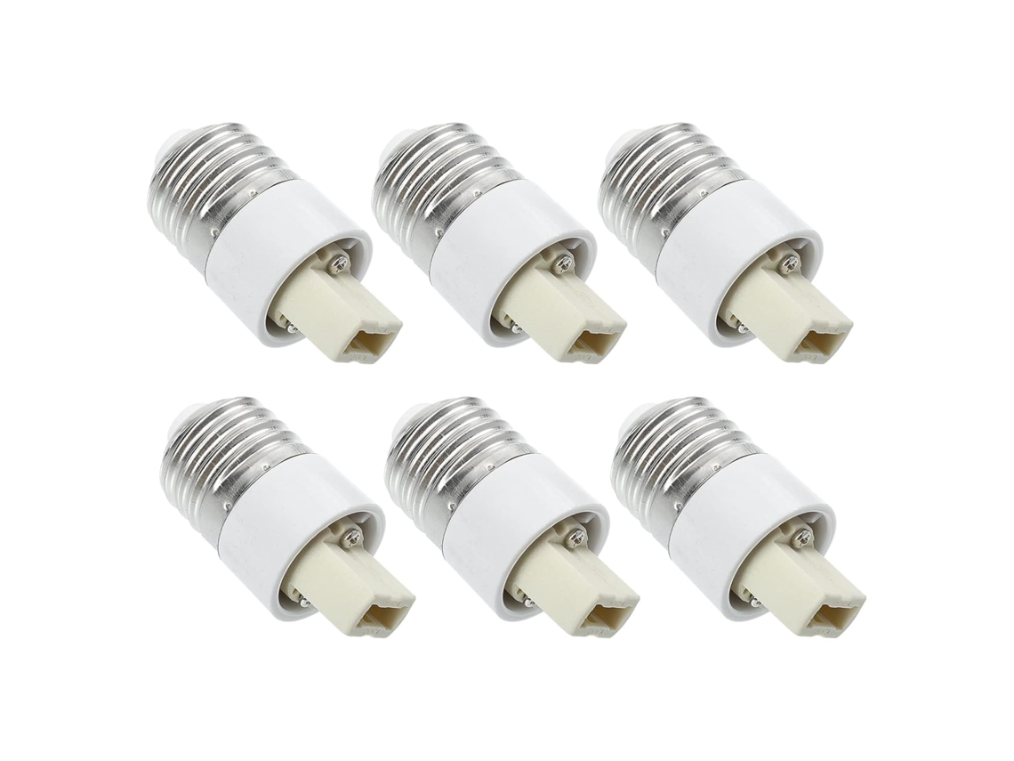 Adaptador Convertidor De Enchufe De 6 Piezas Para Pc, Ligero Y Resistente.