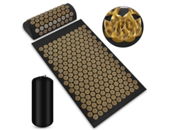 Esterilla Y Almohada De Acupresión Para Aliviar El Dolor De Espalda, Cuello Y Pies, Y Para La Relajación Muscular.