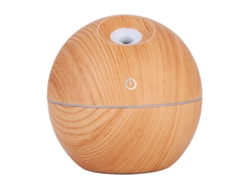 KOFIHETY Humidificador Ultrasónico con LED Touch, Difusor de Aceite Esencial USB, Purificador de Aire Interior, Amarillo