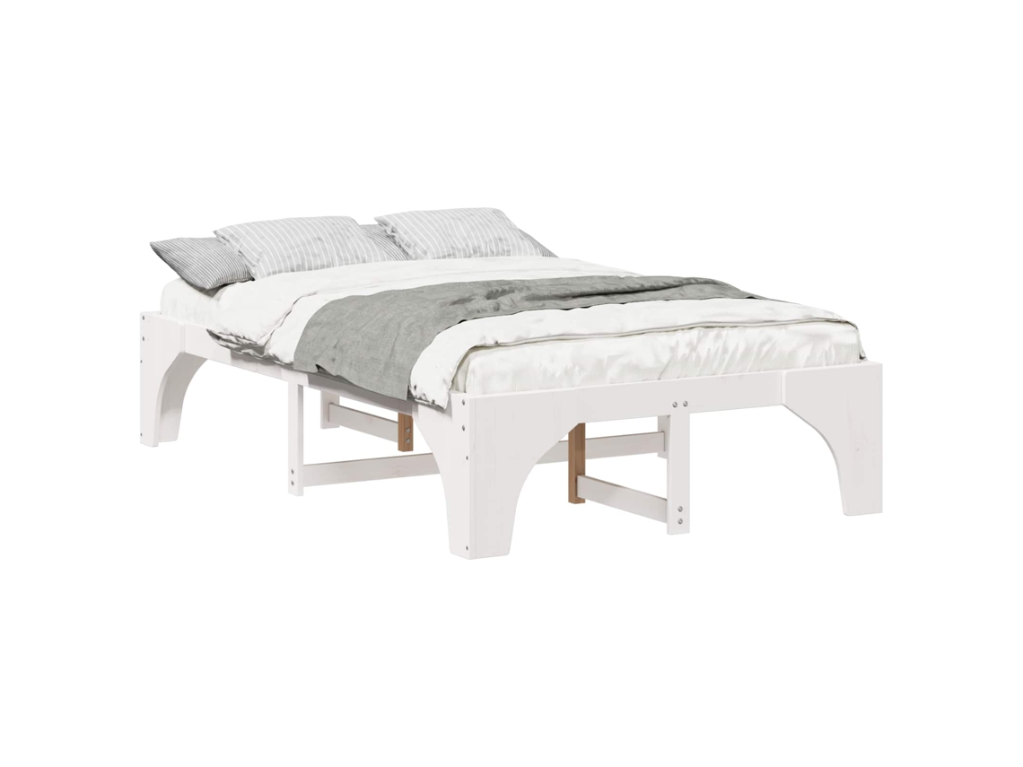 Maison Exclusive - Estructura De Cama 120 X 200 Cm Madera De Pino Macizo