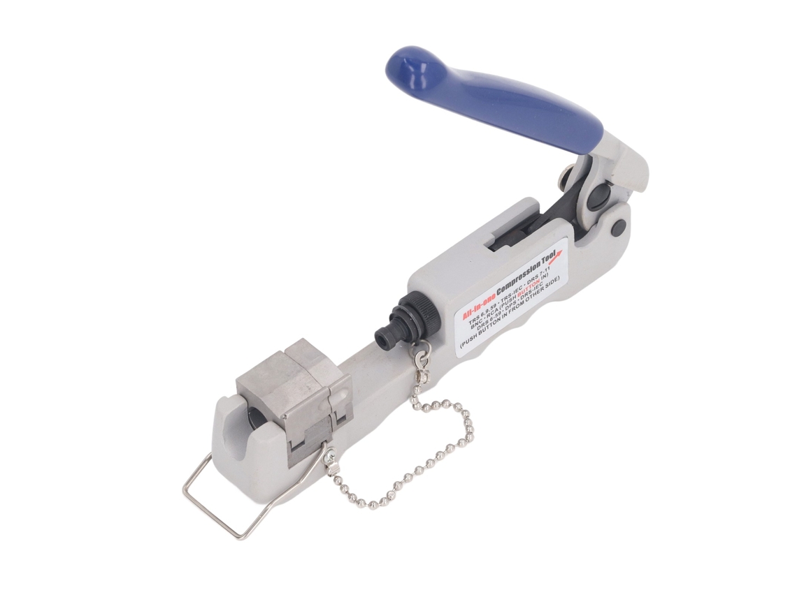 Herramienta De Compresión Multifuncional Para Conectores Coaxiales F Bnc Rca Rg58 Rg59 Rg62