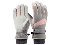 Guantes térmicos de invierno impermeables y cortavientos, guantes de esquí y de trabajo con pantalla táctil