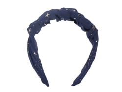 Diadema Simple Con Brillo Moda Fiesta Boda Regalo Cumpleaños Para Mujeres Niñas Azul Marino