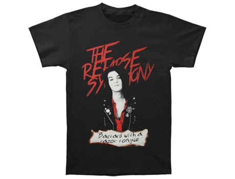 Camiseta ROCKINSTONE con lengüeta Razor Symphony de Relapse (Algodón - L)