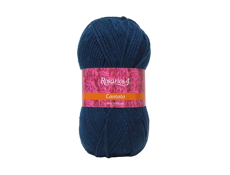 Hilo de La ROSARIOS 4 Cantata 100G Azul Ganga 14