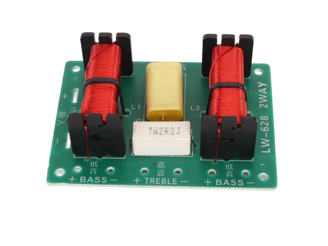 Módulo Divisor De Frecuencia Para Altavoces Con Filtro Divisor De Agudos Y Graves - Placa De Distribución