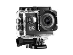Cámara De Acción 4k Ultra Hd, 3 Mp, Batería De 900 Mah, Carcasa Impermeable