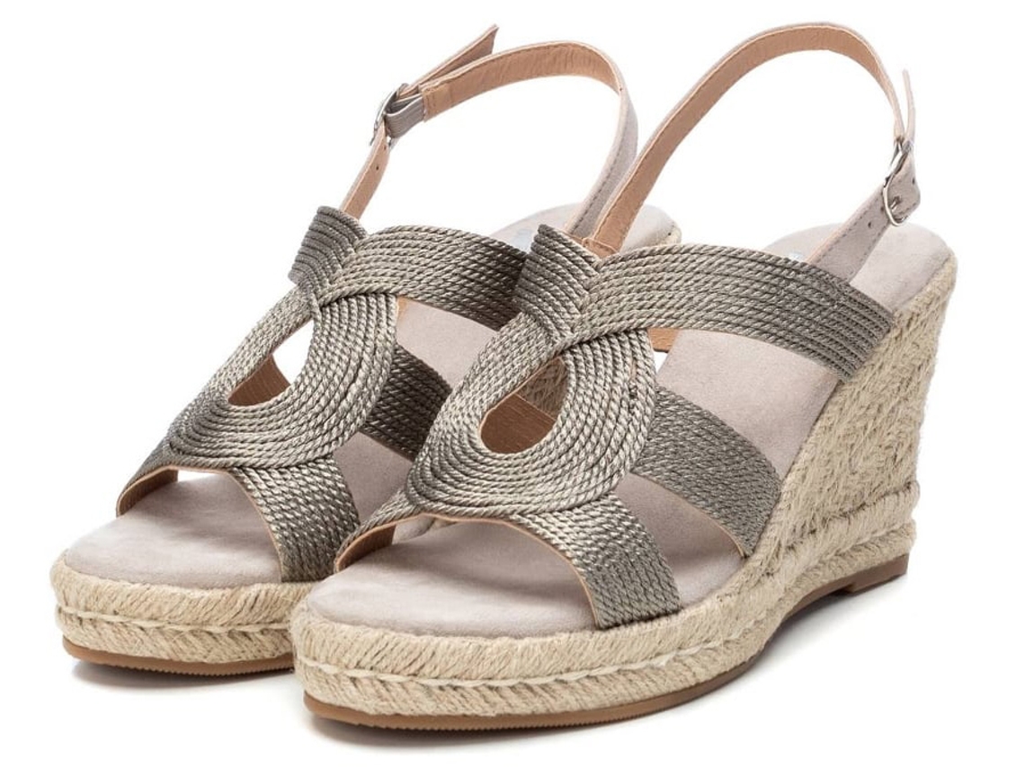 Sandalias xti plateadas deals