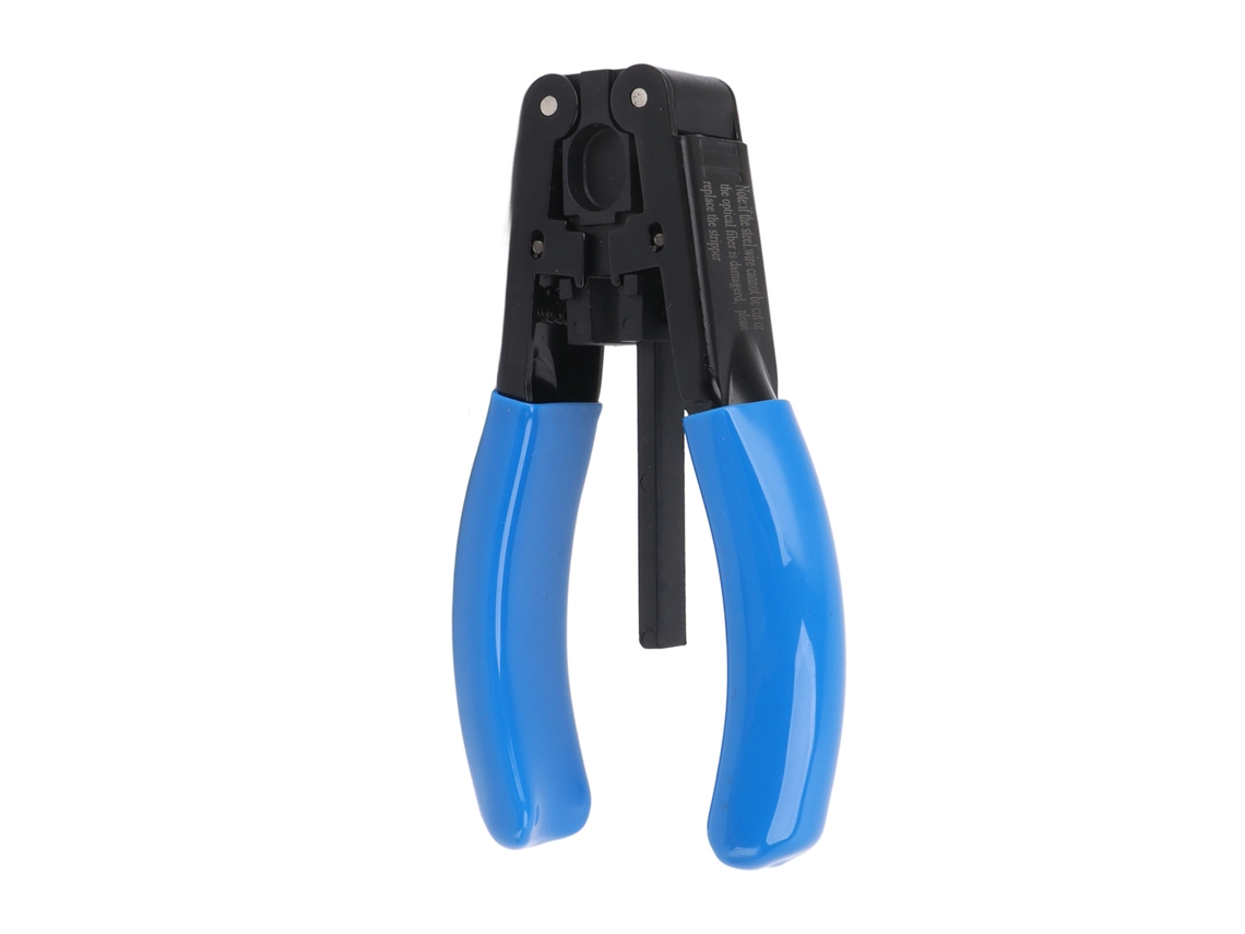 Pelador De Fibra Óptica De 2,1 X 1,6 Mm, Herramienta De Acero Con Cuchilla Y Mango Portátil De Pvc.