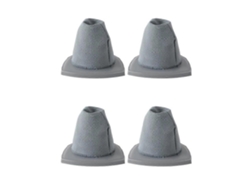 Juego de 4 filtros de aire de repuesto para aspiradora Eureka Nes100/Black Decker BDST1601 - Accesorios Premium