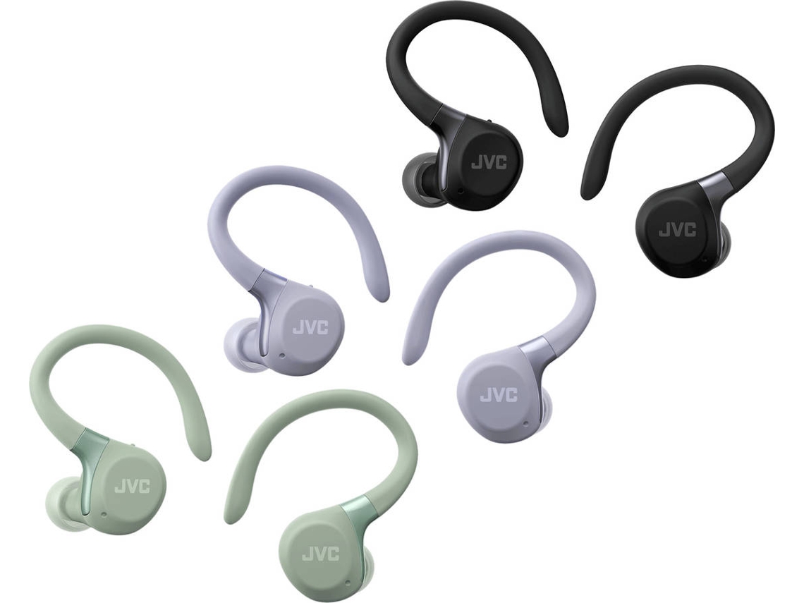 Auriculares JVC Bluetooth HA-EC75T-V-U (in-ear - Negro)