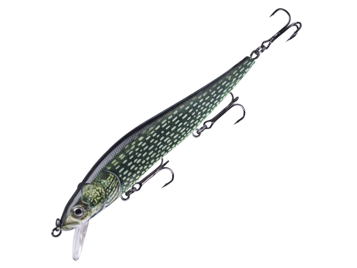 Artificial Minnow Lures Sinking 12cm 13.3g With 3d Eyes Jerkbaits For Bass Fishing Tackle
