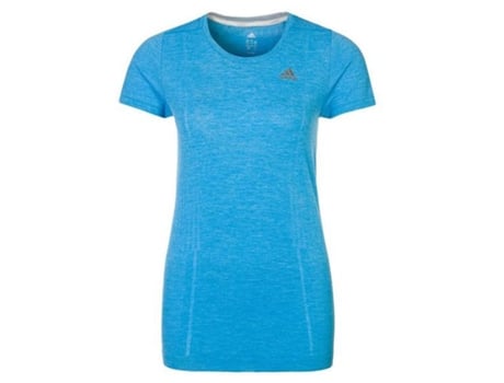 Camiseta de Mujer para Running ADIDAS Prime Knit Azul
