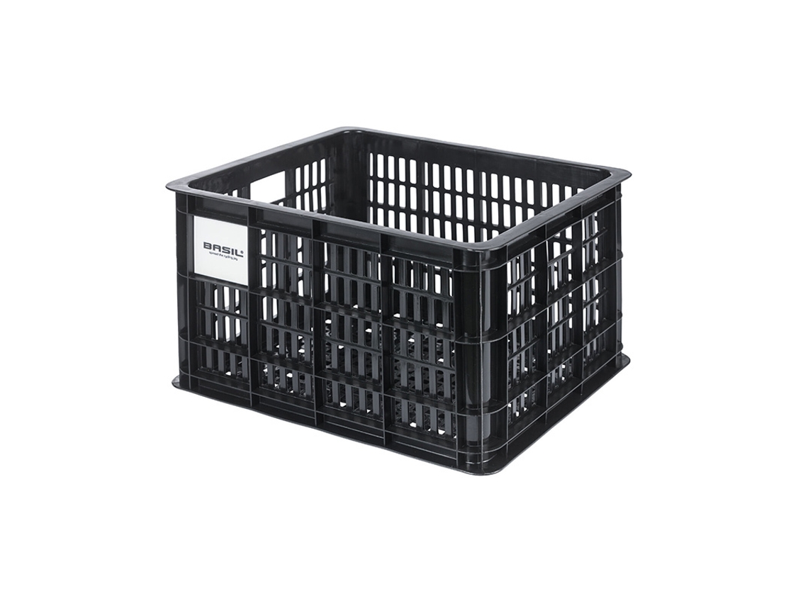 Cesta de plástico con plato BASIL Crate Mik NR 34 x 40 x 25 cm