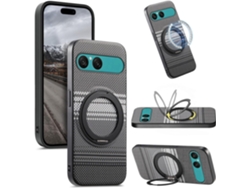 Funda Para Sony Xperia 10 Vii, Piel Sintética Ultrafina, Magnética, Carga Inalámbrica, Borde De Tpu Suave.