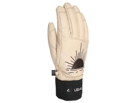 Guantes LEVEL Luvas Joy Beige M Mulher