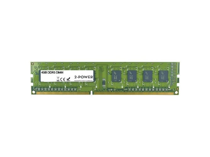 Memoria RAM DDR3 2-POWER MEM0303A (1 x 4 GB - 1600 MHz - CL 11 - Verde)