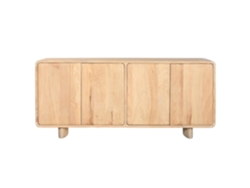 Buffet Roble Natural Marron 180x40x80cm