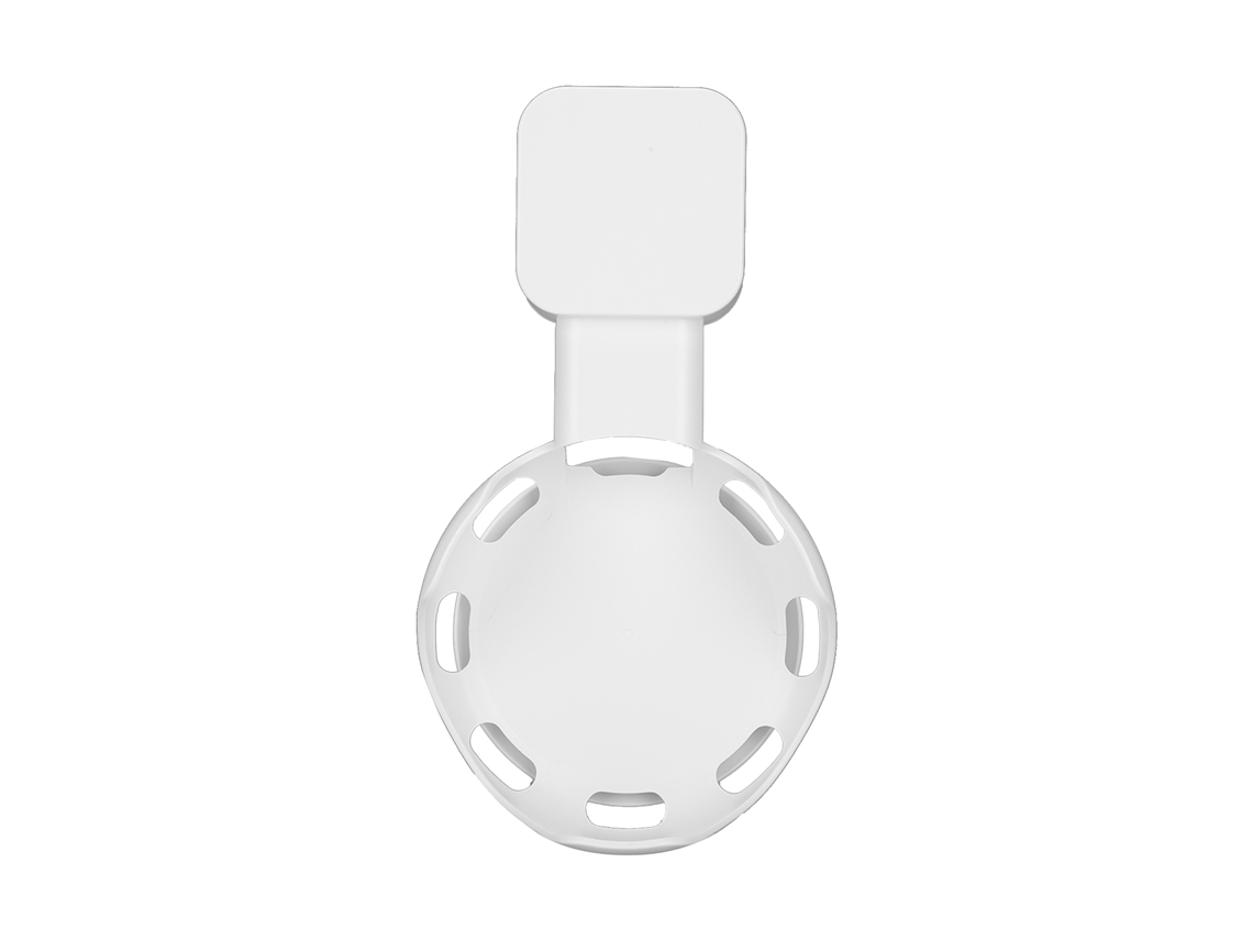 Soporte De Pared Para Enchufe Inteligente Para Hogar Inteligente, Compatible Con Dot De 3.ª Generación (blanco)
