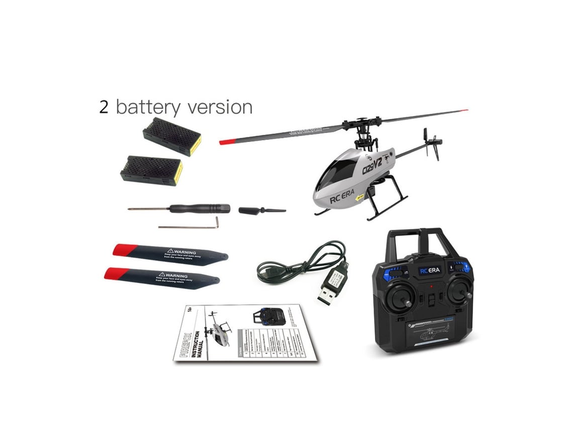 Helicóptero de control remoto c129 v2, juguete de drones para
