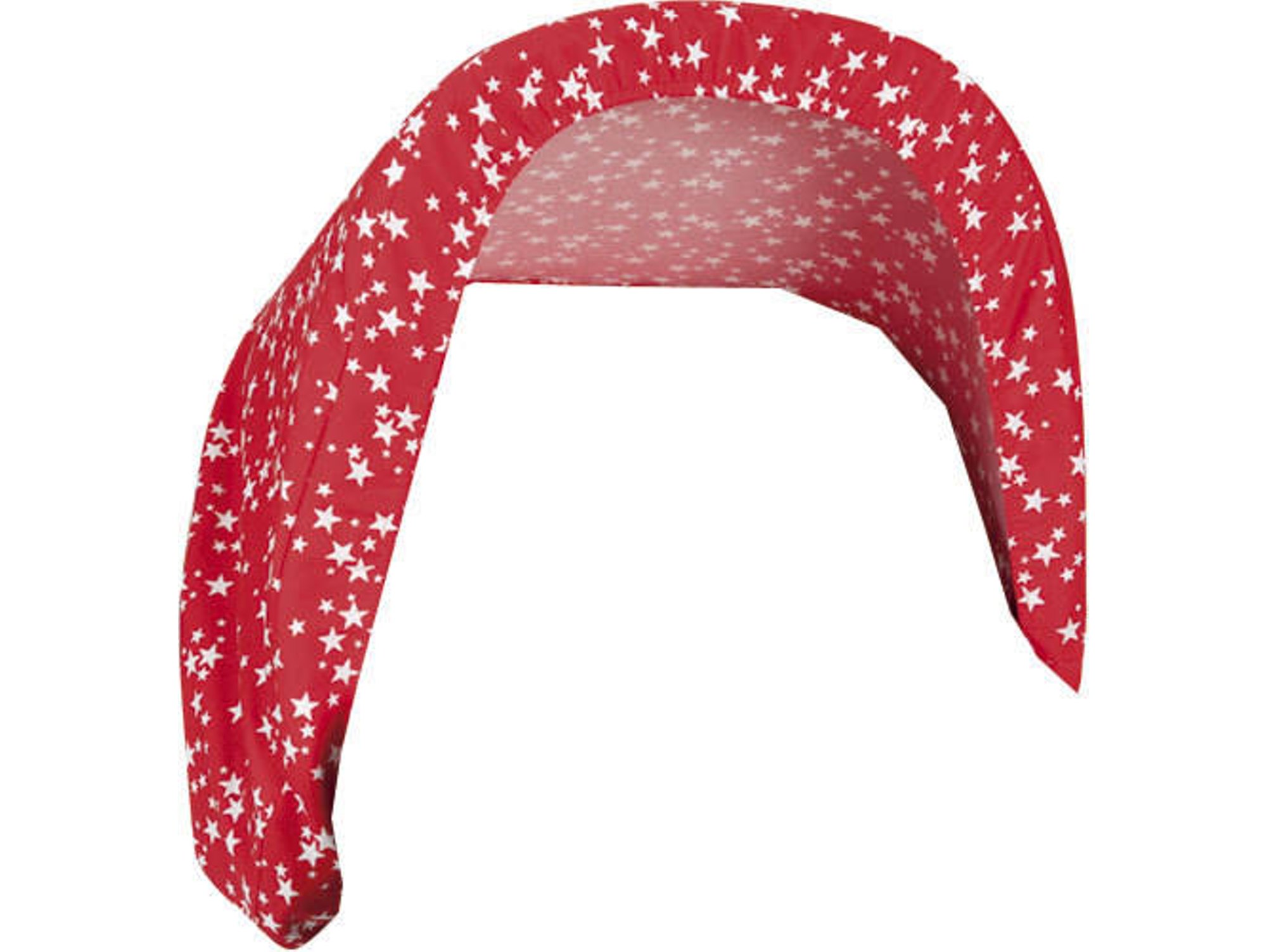 Capota BABYLINE Estrellitas Rojo
