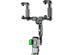 Soporte ajustable para teléfono móvil para coche, para reposacabezas trasero Jortmrd