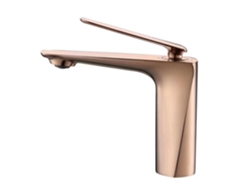 Grifo Lavabo Con Repisa 001 Rosa Dore Colección Penee