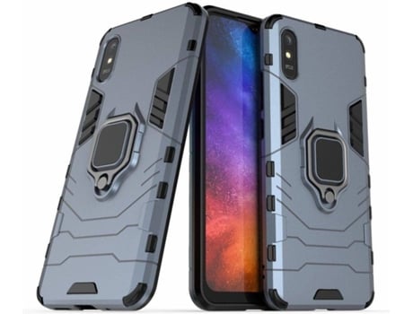 Carcasa Xiaomi Redmi 9A HFS-HOUSE Kickstand Gris