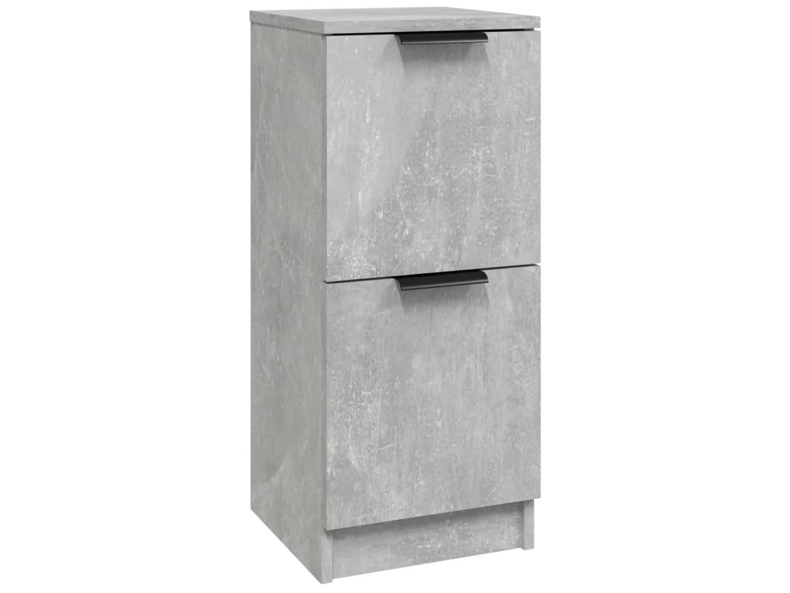 Aparador 30x30x70 cm Madera Procesada Cemento Gris MAISON EXCLUSIVE