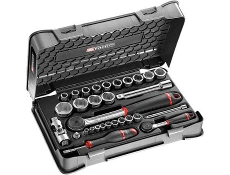 Juego de Llaves FACOM 1/4" E 1/2" Rs.161-1Pb