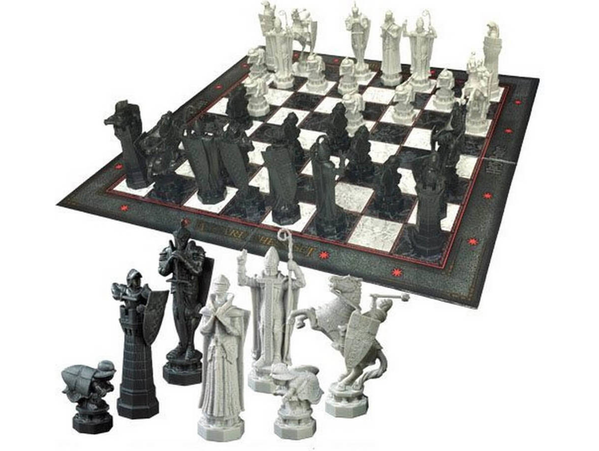 Juego de Ajedrez HARRY POTTER (47x47cm - Edad Mínima: 7)