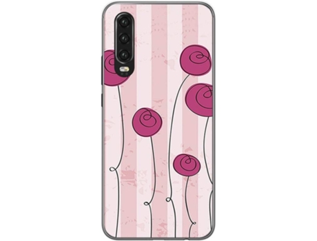 Carcasa Huawei P30 TUMUNDOSMARTPHONE Flores Vintage Multicolor