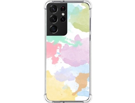Carcasa Samsung Galaxy S21 Ultra 5G TUMUNDOSMARTPHONE Acuarela 11 Multicolor