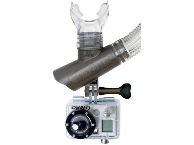 Receptor GoPro AQUASPHERE Snorkel Gris