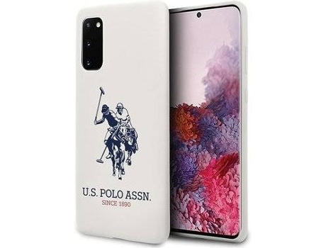 Carcasa Samsung Galaxy S20 US POLO Blanco