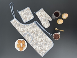 Conjunto De Delantal ILMH BY I LOVE MY HOME 3 Piezas - Estampado Cornucopias