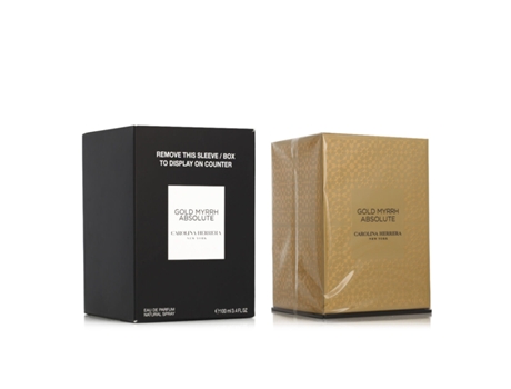 Perfume Unisex CAROLINA HERRERA EDP Gold Myrrh Absolute 100 ml
