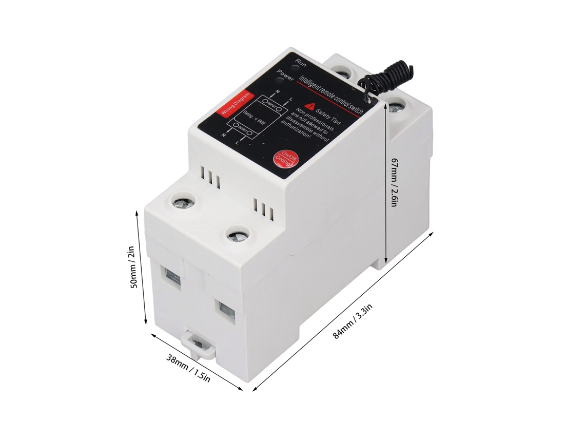 Omni-interruptor De Control Remoto Inteligente De 1km Para Bomba Motor Puerta De Garaje Uso Agrícola Ac220v