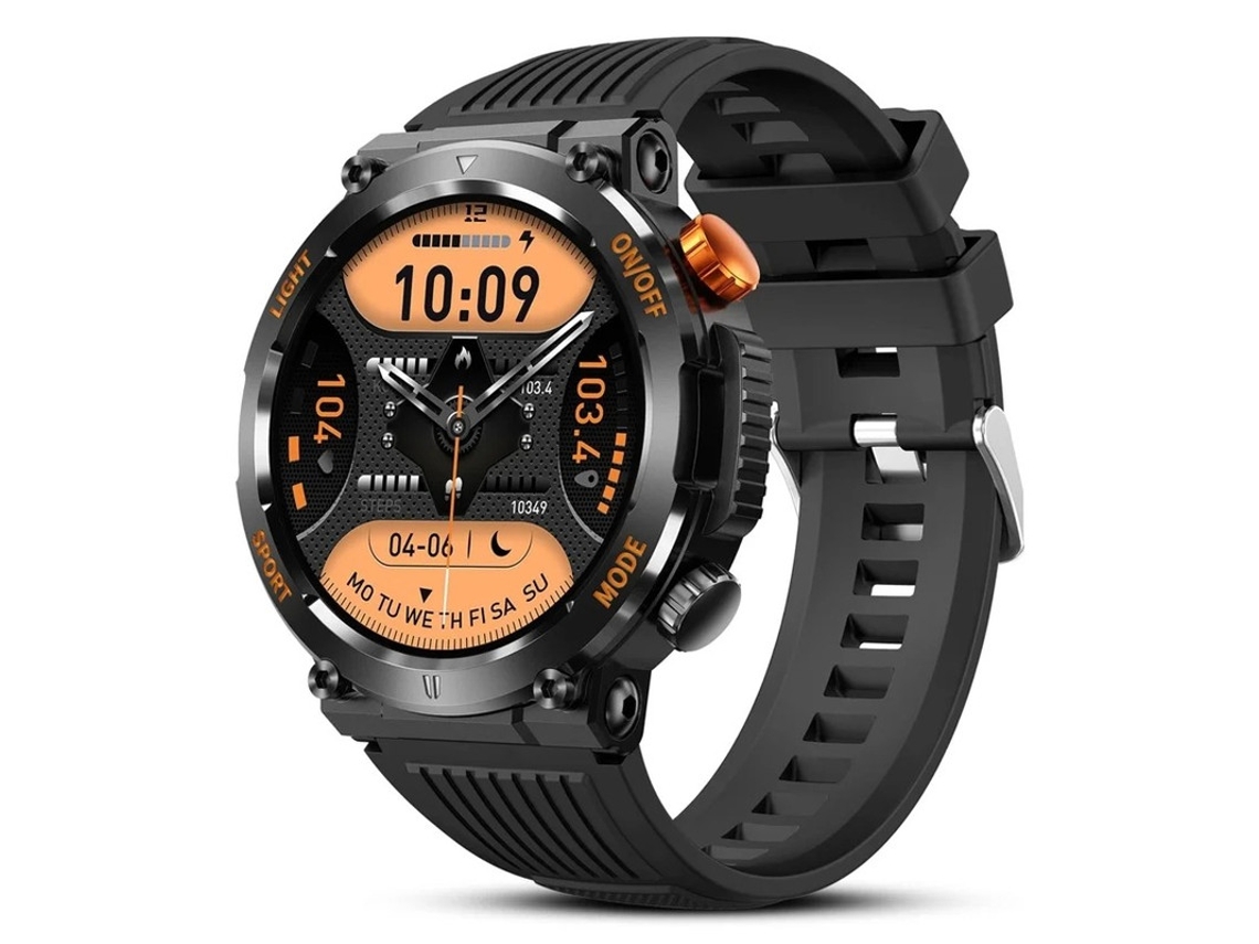 Reloj inteligente para hombre, reloj de fitness con respuesta y realización de llamadas, monitor de ritmo cardíaco y sueño, contador de pasos, Yizhood