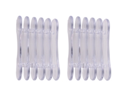 Soporte de Plástico para Pincel Nail Art y Gel UV, Capacidad para 5 Pinceles KOFIHETY