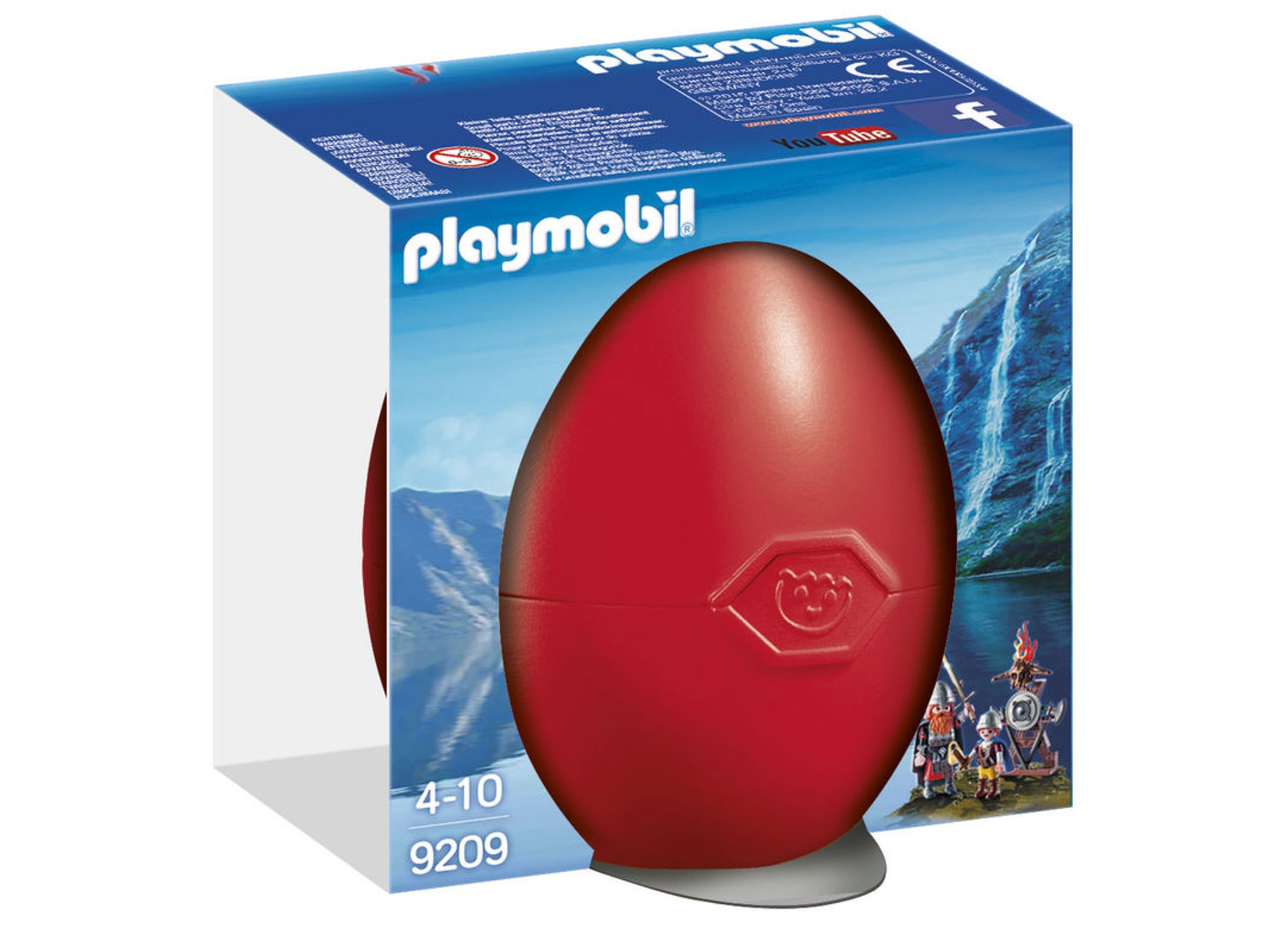 PLAYMOBIL Eggs: Vikingos con escudos - 9209 (Edad Mínima: 4)