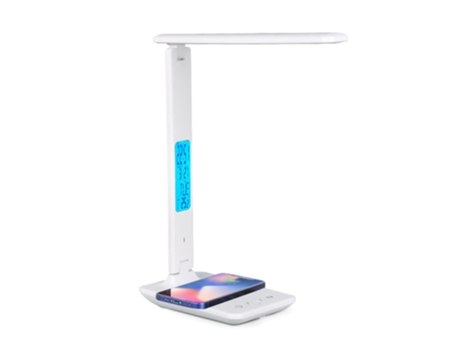 Lámpara De Mesa Con Protección Ocular - Modelo Tx26C0 Con Cargador Sin Fibra - Blanco JEIIBRZUI